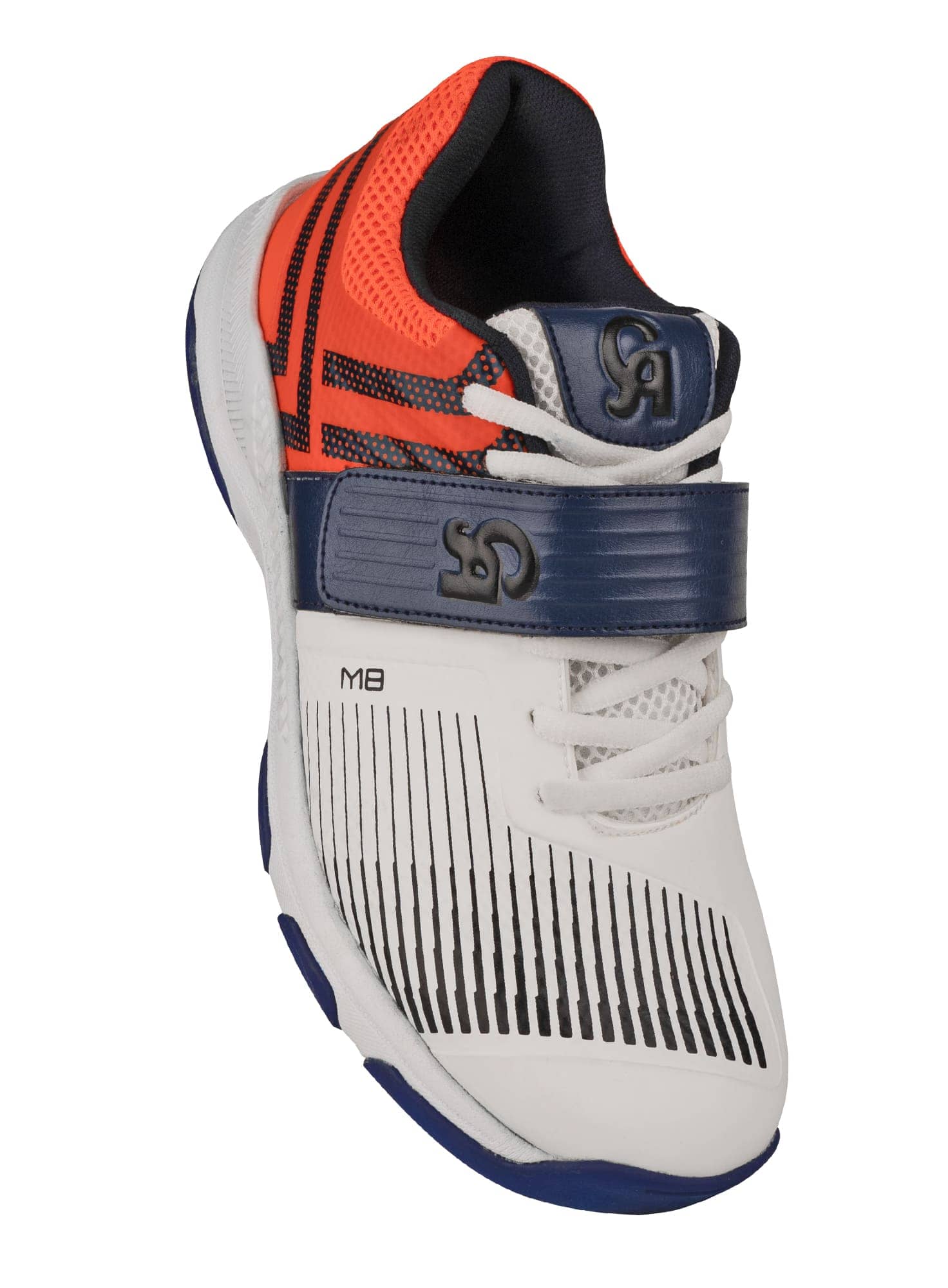 M-8 Spikes (White/Orange)