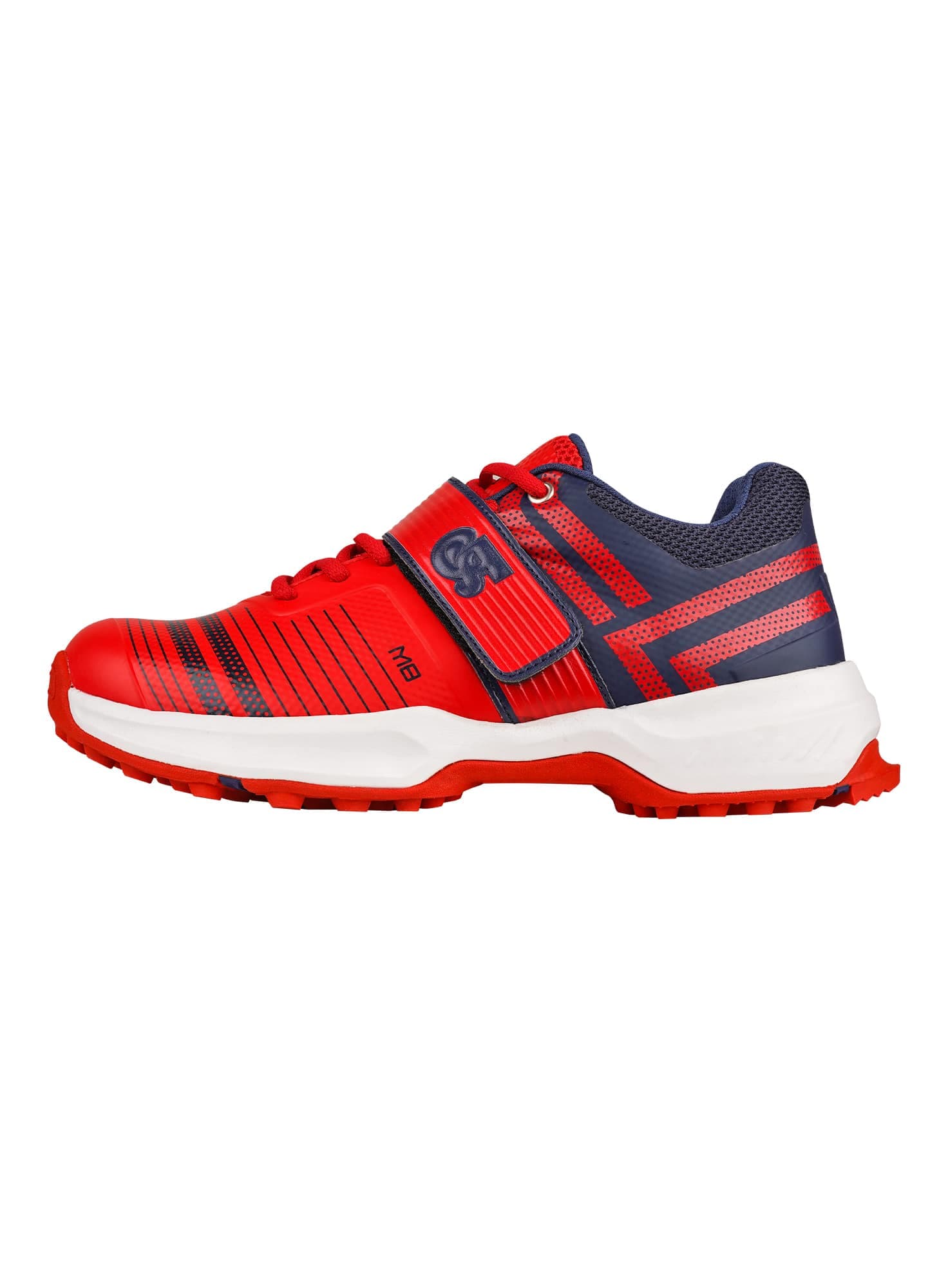 M-8 Cricket Shoes (Red/Navy) - thumbnail 4