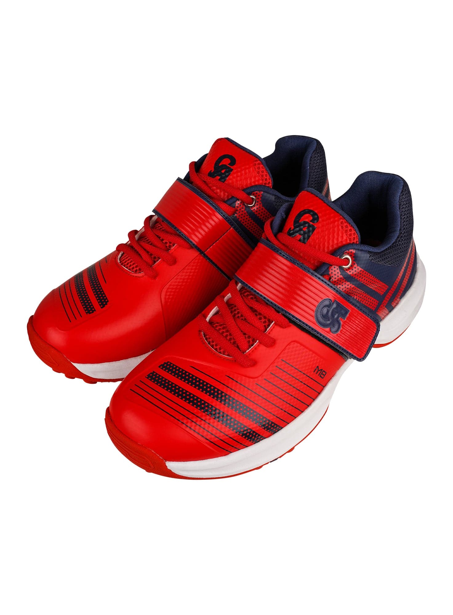 M-8 Cricket Shoes (Red/Navy) - thumbnail 3