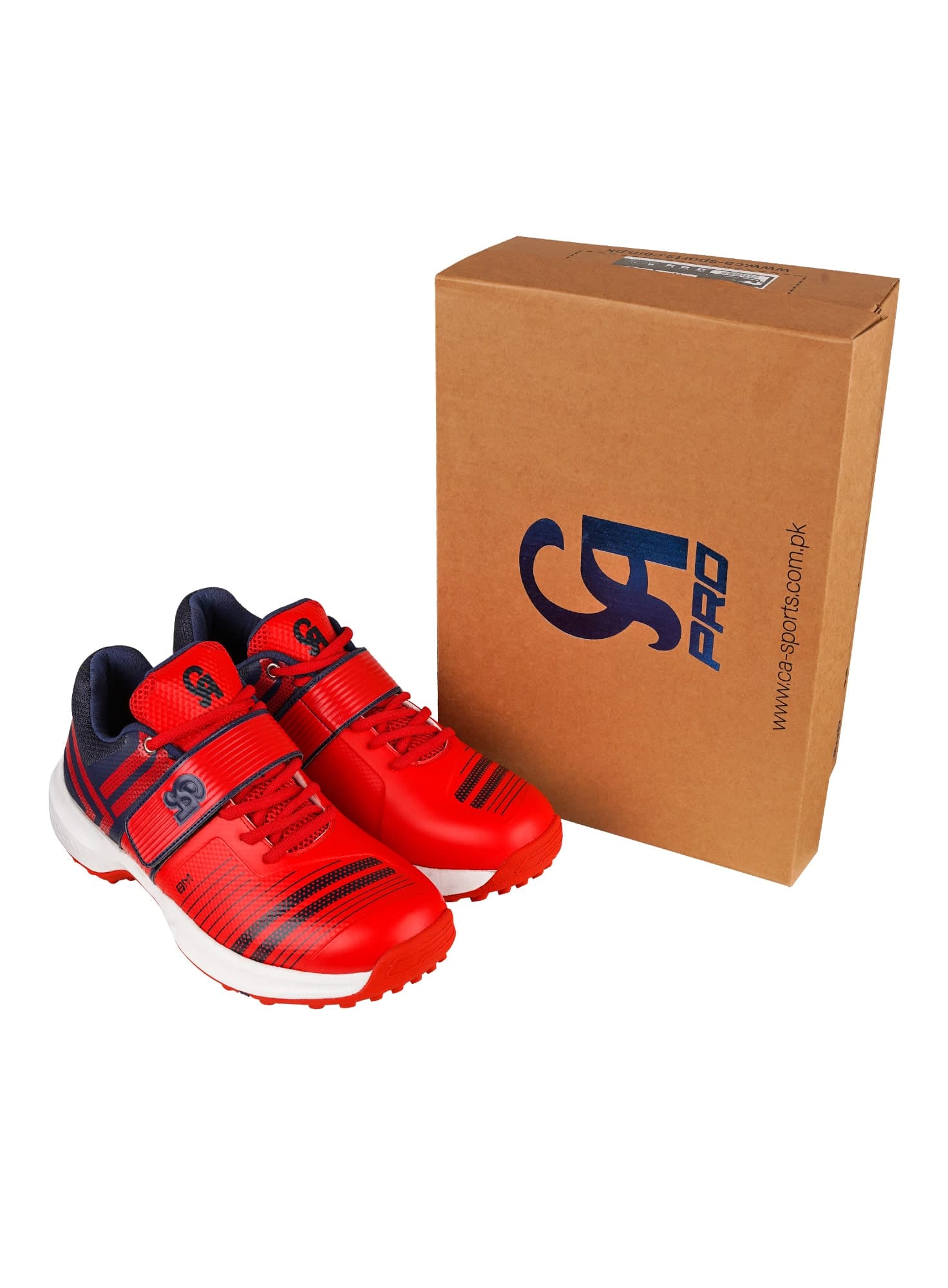 M-8 Cricket Shoes (Red/Navy) - thumbnail 5