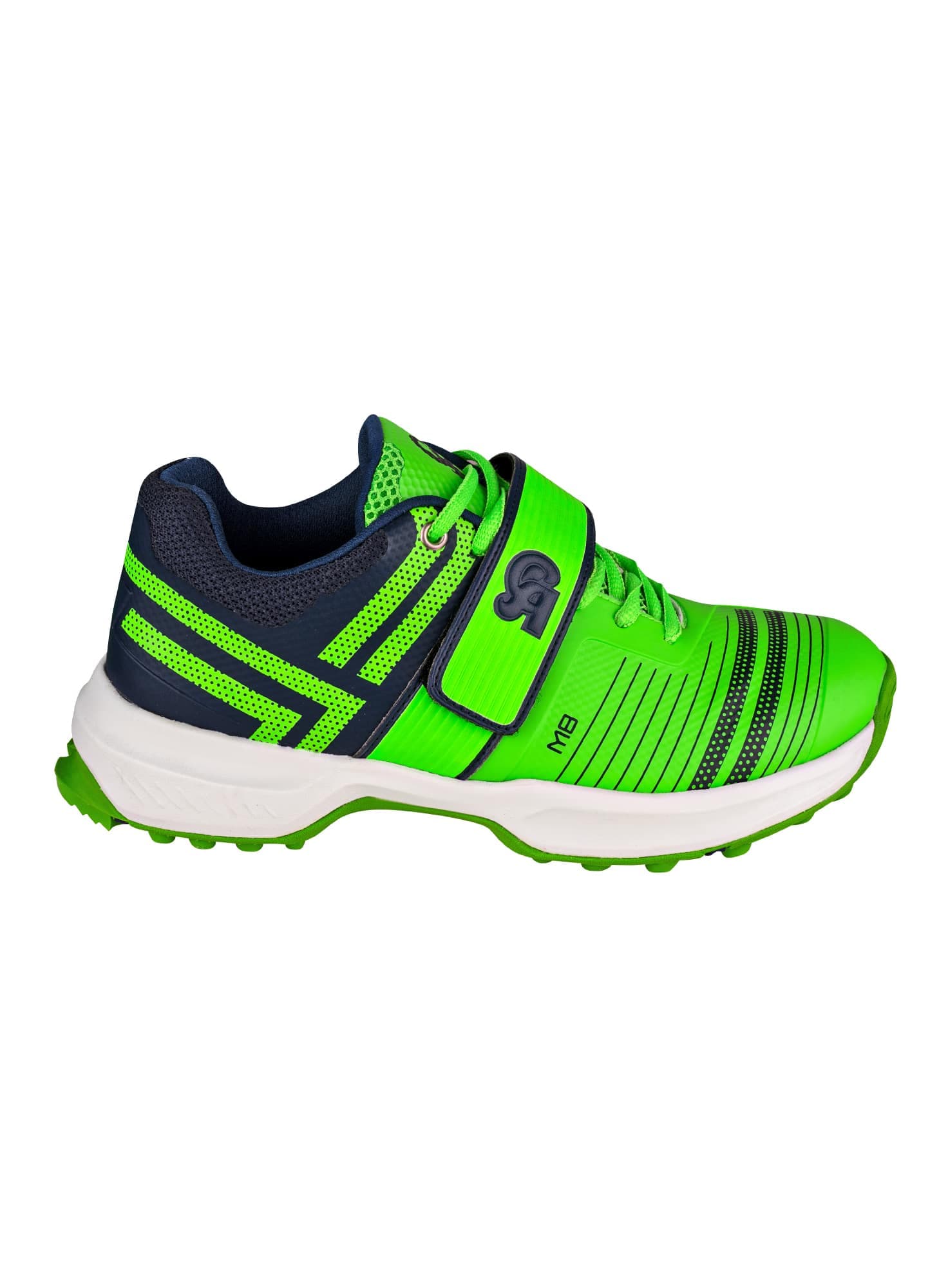 M-8 Cricket Shoes (Green/Navy) - thumbnail 3